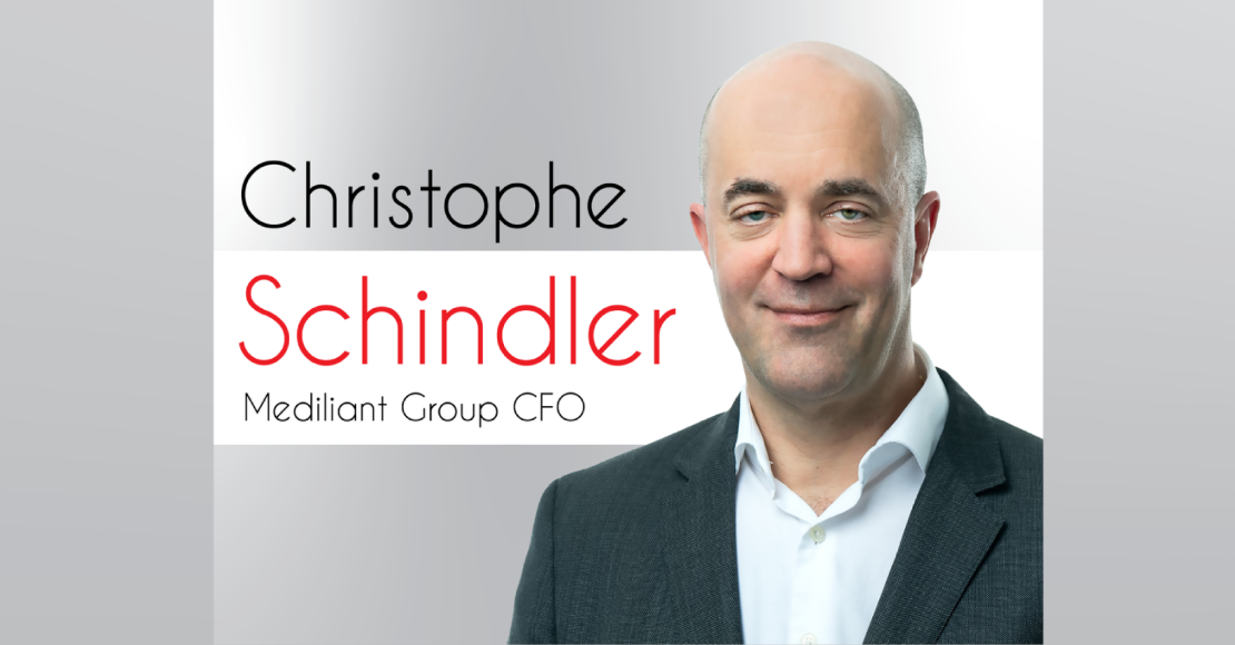 Christophe Schindler as New CFO